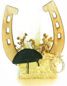 Western Wedding Cake Topper or Table Top Decoration WC9 HANDCRAFTED IN THE USA - Picture 1 of 1
