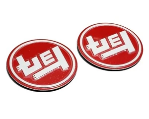 ROUND VINTAGE EMBLEM FOR TEQ CAMRY COROLLA TUNDRA RAV4 TACOMA SUV CAR 36 - Picture 1 of 2