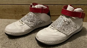 Air Jordan Fusion AJF 20 2008 “blanco/negro rojo variado” talla 11 - Imagen 1 de 12