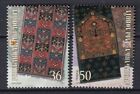 Macédoine 2004 Artisanat national, Tapis 2 timbres MNH