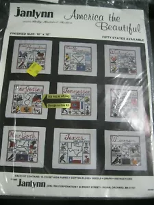 America the Beautiful cross stitch - Picture 1 of 2