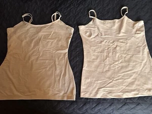 Spanx Cami Tank Top Smoothing Shaping Camisole Slims Shapewear Thinstincts Nude - Picture 1 of 4