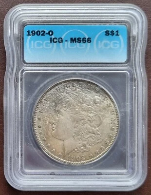 1902 O Morgan Dollar $1 ICG MS66 UNCIRCULATED #65262 - Image 1 of 2