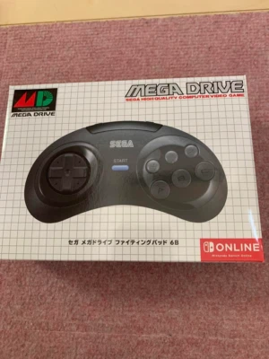 6-Button Fighting Pad for Sega Mega Drive – Works with Switch Online - Image 1 of 2