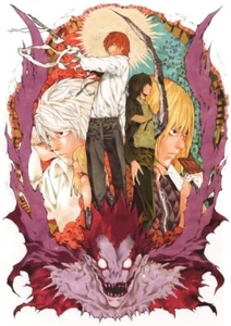 Death Note 10x14 Anime Poster - Light Yagami & Teru Mikami Kunstdruck - Bild 1 von 1