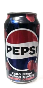 Pepsi Cherry Zero Sugar (2023) Empty Collector Can π French/English π Canada - Picture 1 of 7