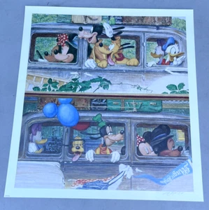 Charles Boyer Family Outing Disney Disneyland Lithograph Print Artist's Proof - Picture 1 of 7