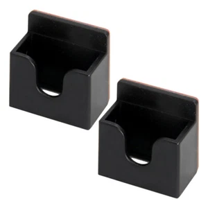 2 Pcs Microphone Hook Flange Mount Stand Adapter Cb Bracket Radio Hanger - Zdjęcie 1 z 12