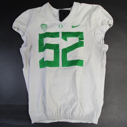 Oregon Ducks Nike Game Jersey - Football Men's Dark Gray Used Cover