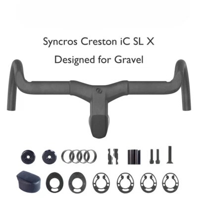 Full Internal Cable Routing Rennradlenker, Carbon Integrierter Kies Cockpit Di2 - Bild 1 von 4