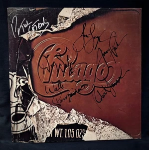 CHICAGO Band signiertes Werbealbum nur von 6 Mitgliedern! Peter Cetera - Bild 1 von 6