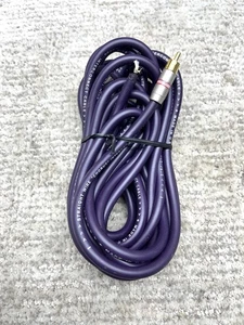Straight Wire "Chorus" RCA Interconnect 19ft 9in Length Cable Purple See Photos - Picture 1 of 3