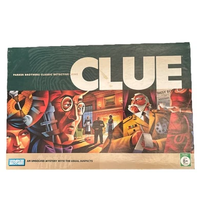  Vintage 2005 PARKER BROTHERS CLUE BOARD GAME CLASSIC Complete  - Image 1 of 4