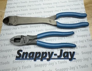 Herramientas Snap-on EE. UU. NUEVO 2 piezas alicates/cortadores lote conjunto empuñaduras raras 312cf y 57ahlp - Imagen 1 de 6