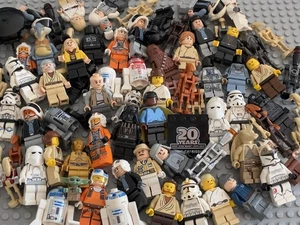 LEGO Star Wars Minifigure Lot Lando Skywalker StormTrooper Droid Darth 76 Figs - Picture 1 of 11
