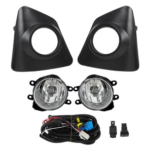 Silscvtt Pair of Fog Lights Lamps For Toyota Corolla S 2014 2015 2016 w/Switch - Picture 1 of 15