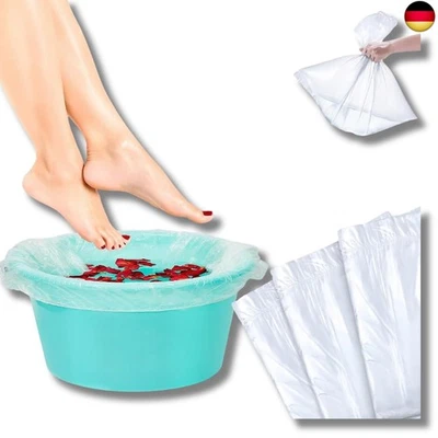 LALILL Einweg Beutel Für Fußbadewanne 50 Stück - Hygienische Fußpflege bei der P