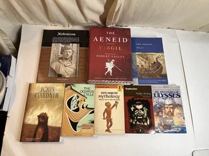 Lot Of 8 HC/PB - Greek Myths Mythology and Literature Greek Classics VTG - Imagen 1 de 21