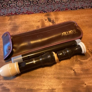 Aulos 209-E recorder with original soft case - Picture 1 of 7