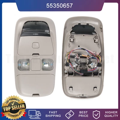 For Dodge Ram 1500 2500 1998-2002  Overhead Console Dome Light Storage 55350657 Foto 1 de 4