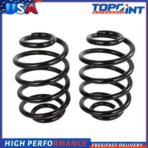 Rear Coil Springs Set of 2 For Jeep Wrangler 1997-2006 TJ 1997-2005 Left & Right - Picture 1 of 7