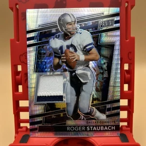 2024 Panini National Vip Roger Staubach 2-Color Patch 12/15 Jersey Match - Picture 1 of 3