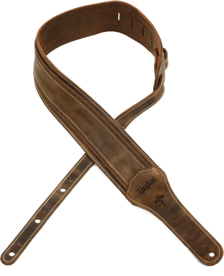 Correa de guitarra Taylor Wings de 3 pulgadas - marrón oscuro (paquete de 2) paquete Foto 1 de 1