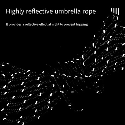 All Weather Polyester Reflective Rope 245m with Metal Pulley for Tents - Image 1 of 4