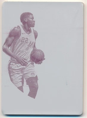 RUDY GAY 2017/18 PANINI IMMACULATE COLLECTION PRINTING PRESS PLATE SPURS SP 1/1 - Image 1 of 2