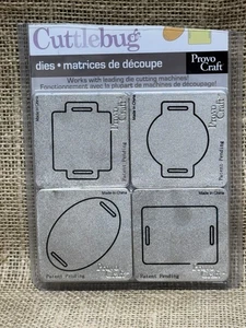 Cuttlebug Craft Dies - Sliders - 4 Cutting Dies - Picture 1 of 4
