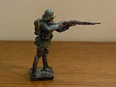 Lineol Juguete Soldado Alemán De Colección Alemania Elastolina MA-04 Foto 1 de 4