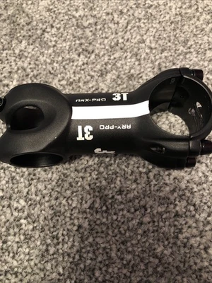 3T Cycling ARX Pro  80 mm Ahead Stem 31.8 mm 1 1/8 Inch +/- 6 Road Bike Grave - Image 1 of 4