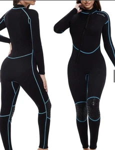 Traje de neopreno OMGear para mujer -3 mm agua fría - rodilla reforzada talla XL - Imagen 1 de 7