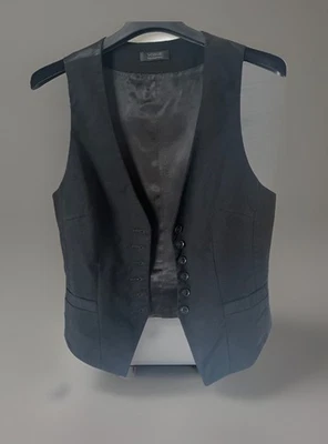 Vogue Damen Weste Schwarz Gr. 38 98% Wolle - Bild 1 von 4