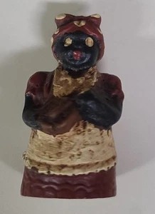 Vintage Americana Puppe Miniatur Holz  - Bild 1 von 8