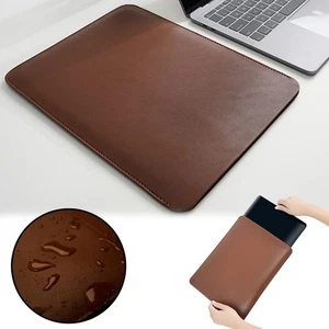 Mikrofaserfutter Notizbuchhülle PU-Leder Laptoptasche - Picture 1 of 14