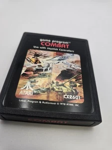 Game Program (Combat) CX-2601 (Atari 2600, 1982) Carrito solamente - Imagen 1 de 3