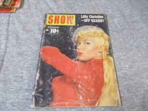 SHOW OCTOBER 1954 LILLY CHRISTINE OFF GUARD - Bild 1 von 2