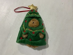 Boyds Bears "LIL' SPRUCE" mini plush bear in a Christmas tree costume - Bild 1 von 9