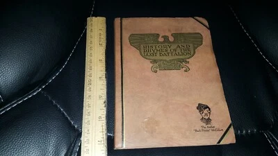 1929 BOOKLET History And Rhymes Of The Lost Battalion w DEDICATION PAGE VFW WWI - Image 1 of 4