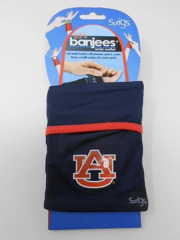 New Licensed Auburn Tigers BANJEES Wrist Wallet Holds Phone   WAR EAGLE!! B139 Cover