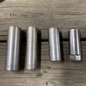 Craftsman V series Vintage Sockets deep socket set =V= 12 point 6 point - Picture 1 of 4