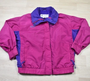 90s Columbia Bugaboo Jacket SHELL ONLY Pink Purple Womens VTG - Picture 1 of 7