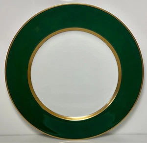 Fitz and Floyd Renaissance Dark Green Salad Plate 7 1/2" - Picture 1 of 2
