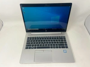 HP EliteBook 840 G5 Core i5-8350u 1.7GHz 8GB 256GB SSD FHD Webcam Win 10 Laptop - Picture 1 of 8