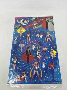 Sailor Moon Sticker Sheet New Merlin Tops 1998 New - Picture 1 of 9