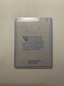 1998 playoff Brings You the Best in Fooball Acetate Informational Promos #8 - Picture 1 of 2