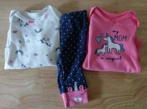 Carter's Newborn Girls "My Mom Is Magical" Unicorn 3 piece set/NWT/Adorable - Picture 1 of 12