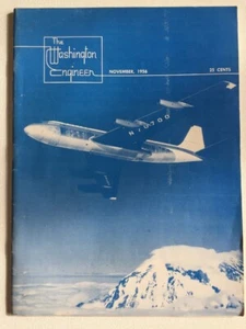 Rare UW The Washington Engineer November 1956 Featuring Boeing 707 - Bild 1 von 10