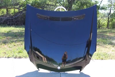 06-11 MERCEDES CLS55 AMG FRONT HOOD COVER PANEL ASSEMBLY BONNET BLACK OEM Foto 1 de 4